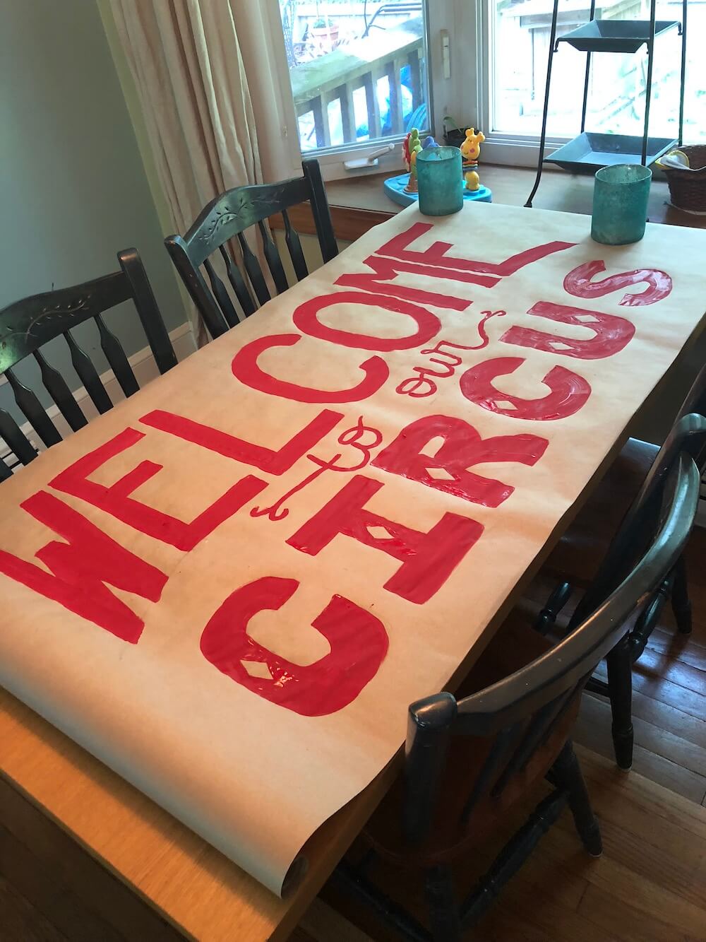 banner artwork for kids birthday party