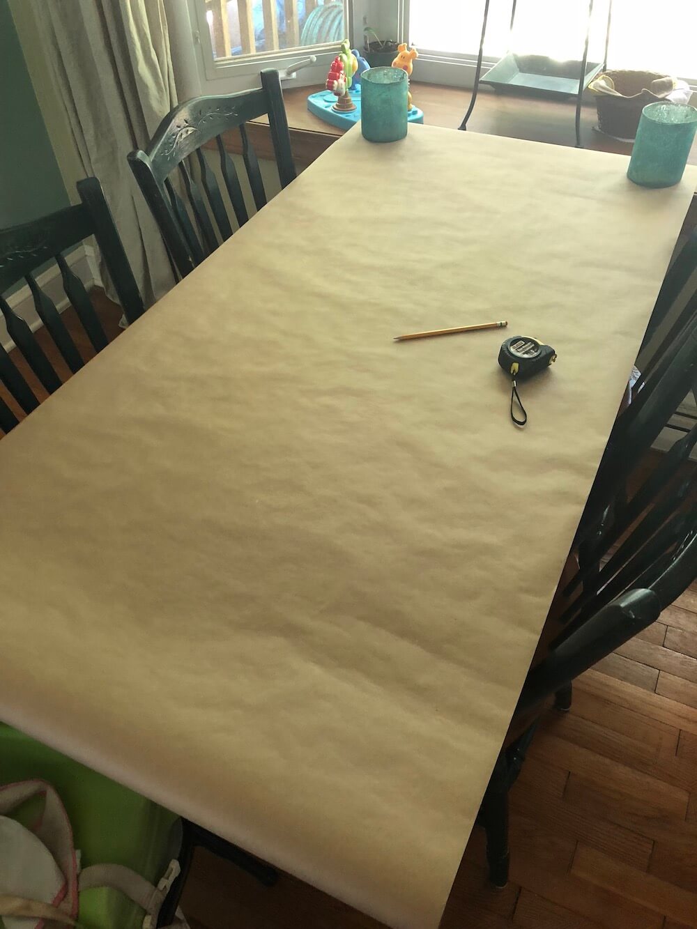 blank banner paper