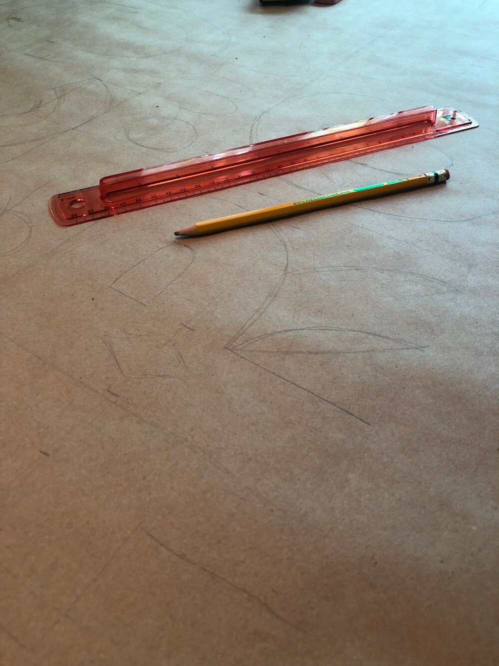 erase sketch lines on banner