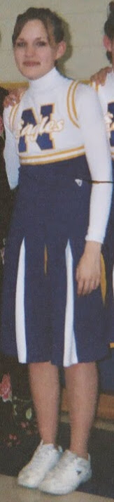 old cheerleading photo